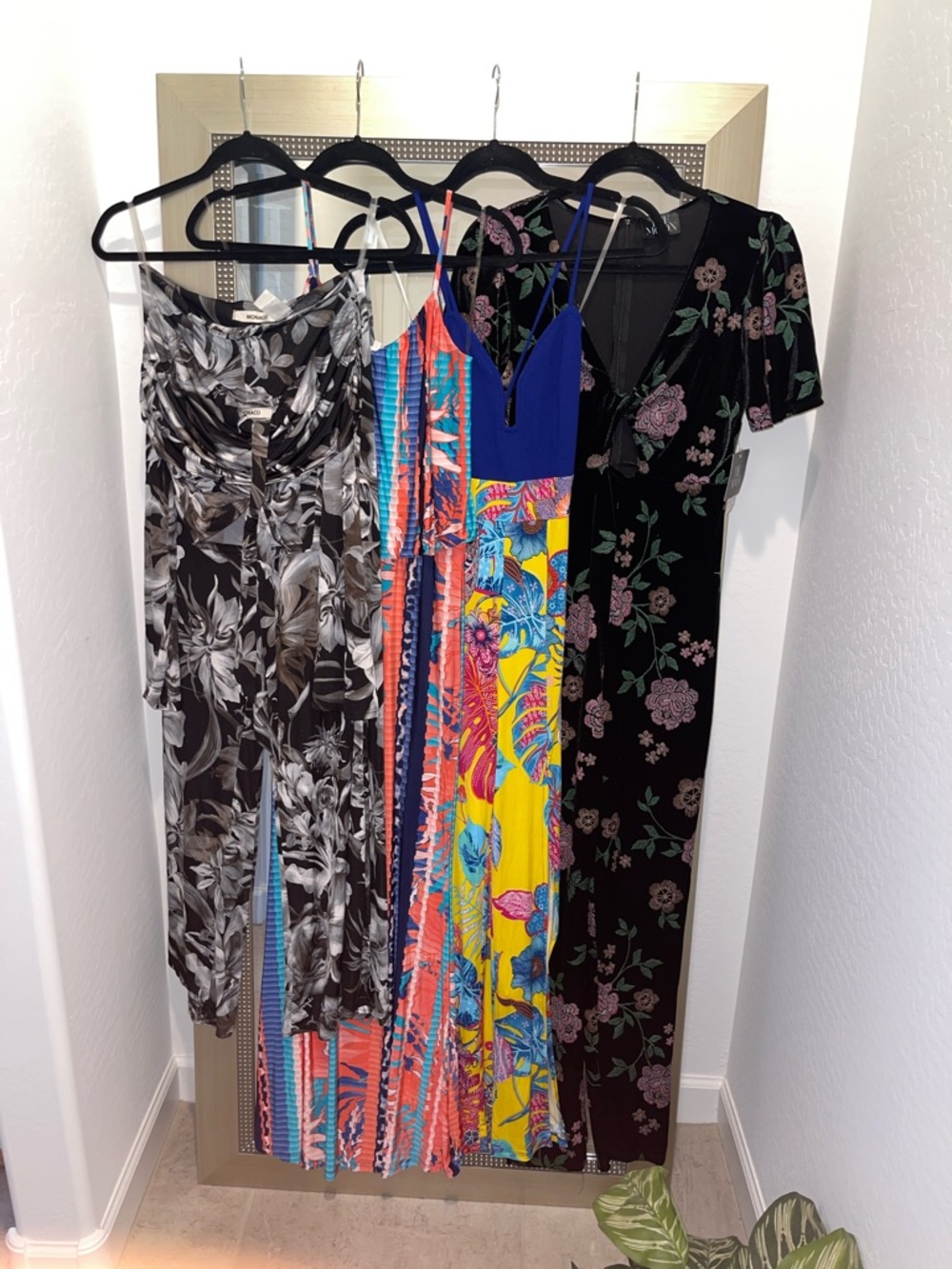 Brand New Multi-Color Maxi Dress and Jumpsuits Size Small Closet clearance